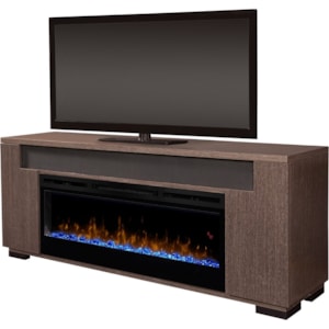 Dimplex Haley Gds50g5 1671rg 76 Fireplace Media Console Hudson S Furniture Tv Stands