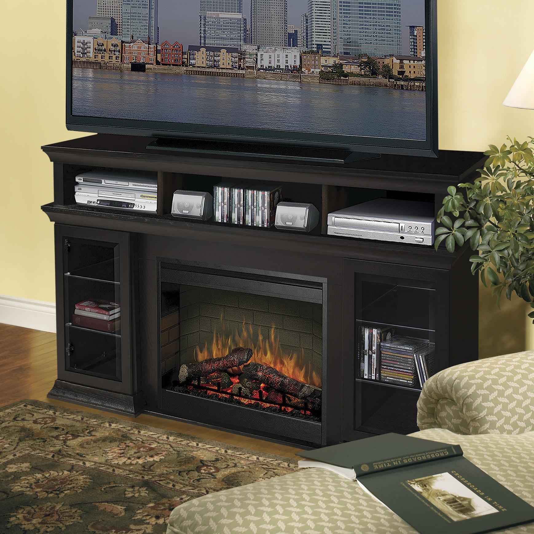 Dimplex Media Console Fireplaces Bennett Media Console Fireplace