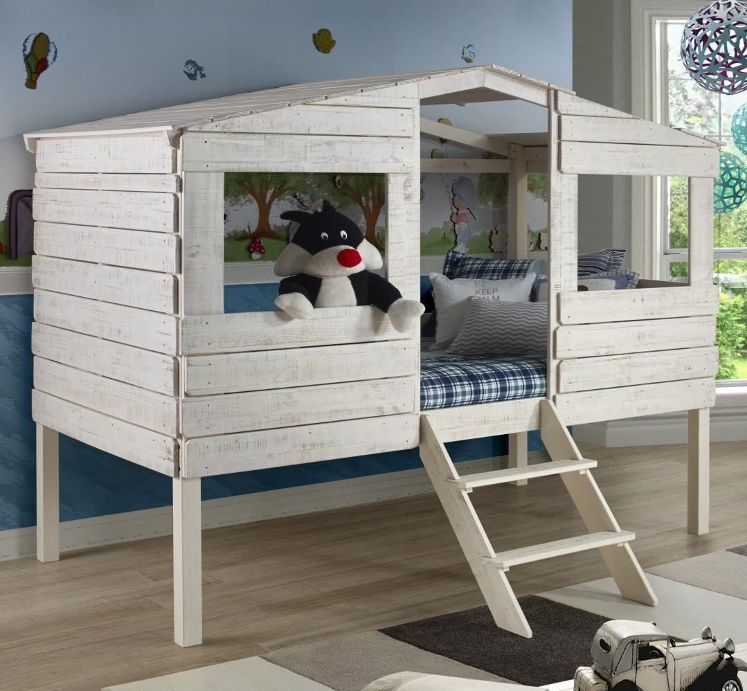 Donco Trading Co Honeydew Twin Tree House Bed Morris Home Loft Beds