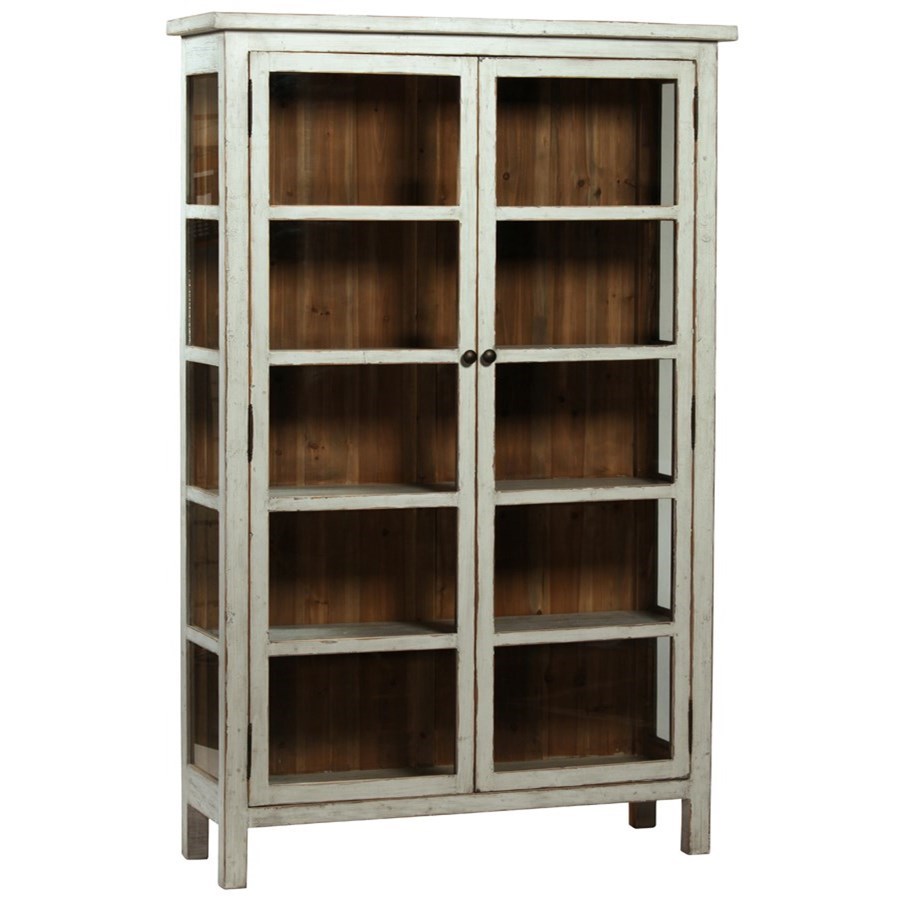 Dovetail Furniture Anna Vitrine Display Cabinet Lagniappe Home Store China Cabinets