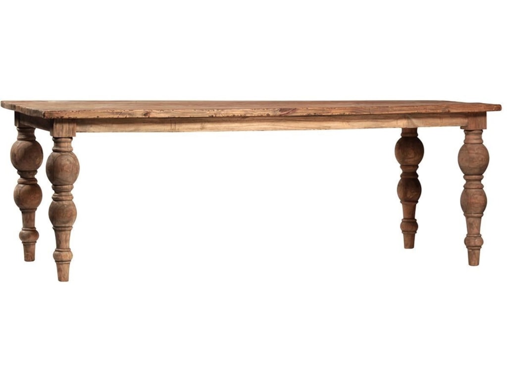Dovetail Furniture Campbell 86 Dining Table With Turned Dovetail Furniture Campbell 86 Dining Table With Turned