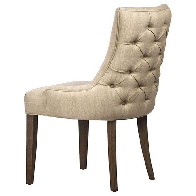 Dovetail Furniture Dara Dara Dining Chair With Tufted Back