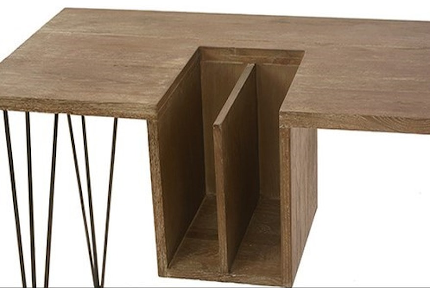 Dovetail Furniture Desmond Contemporary Desmond Desk
