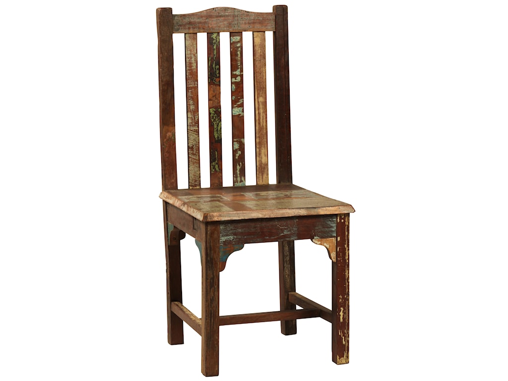 Dovetail Furniture Dovetail Dining Side Chair W Slat Back