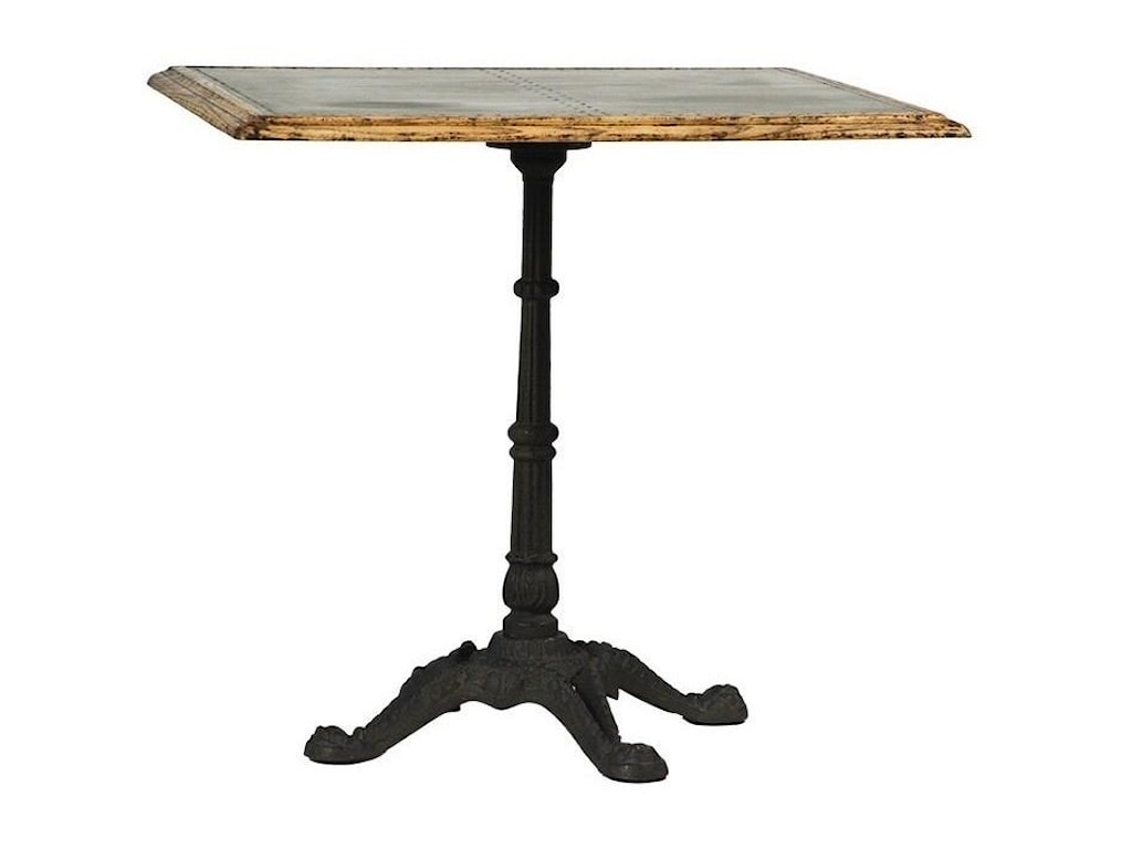 French Kitchen Round Bistro Table Marble Dining Table With French