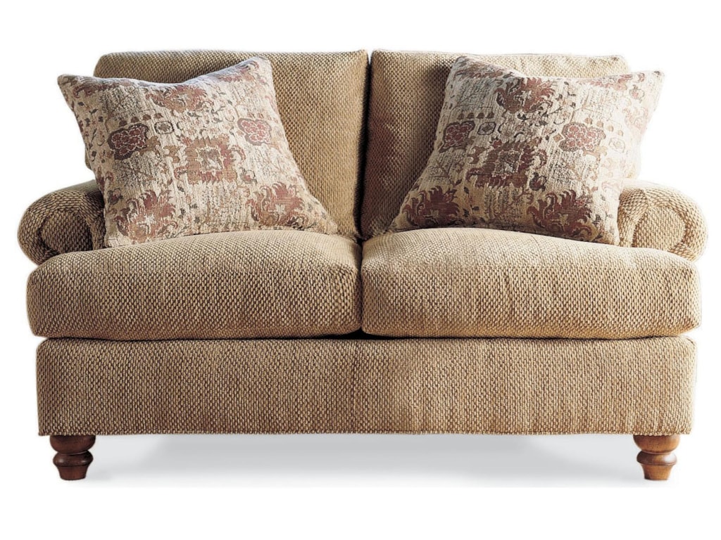 Drexel Heritage Upholstery Mcdermott Love Seat W Rolled Arms Drexel Heritage Upholsterymcdermott Loveseat