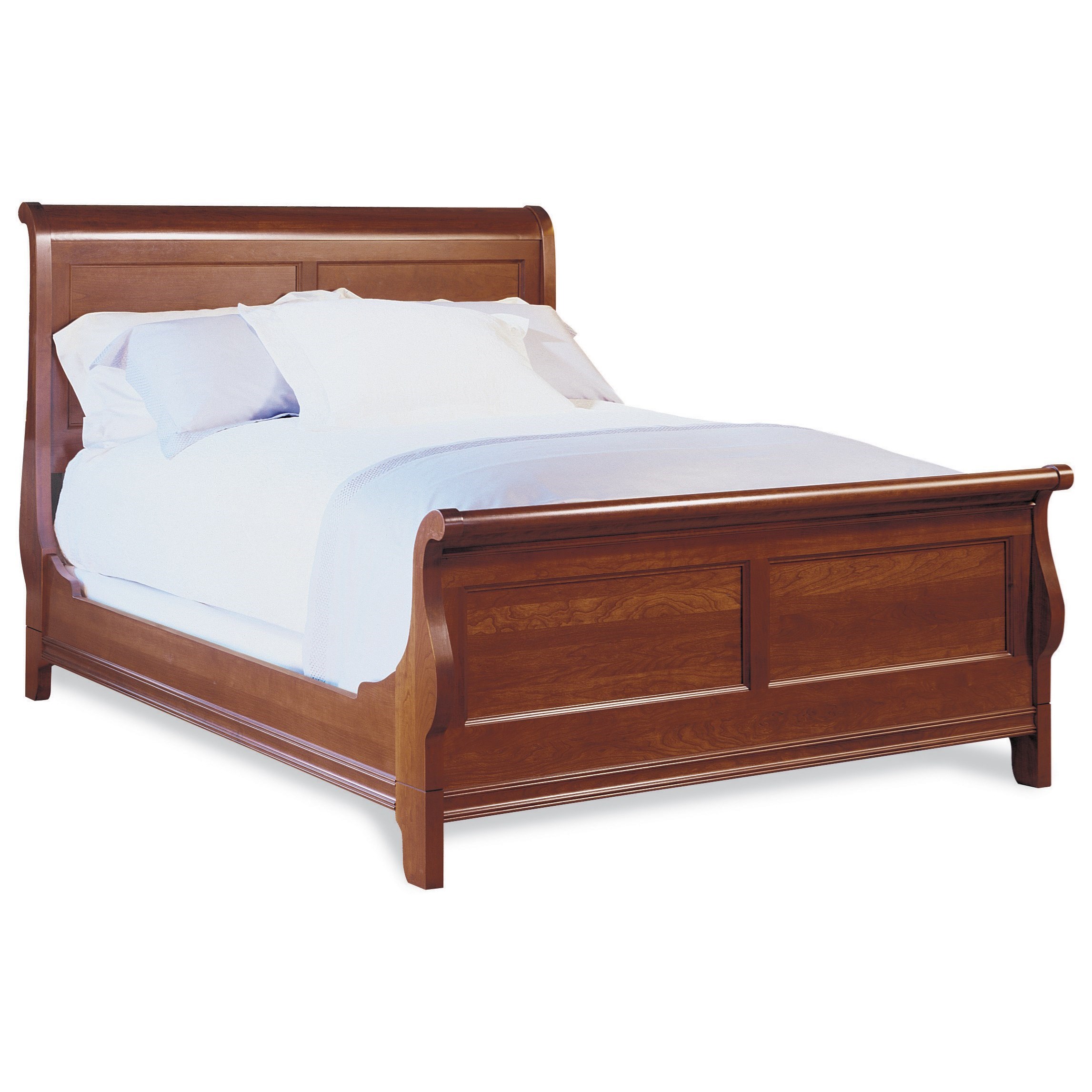 Durham Chateau Fontaine 975 148 Traditional Solid Wood King Sleigh Bed Esprit Decor Home Furnishings Sleigh Beds