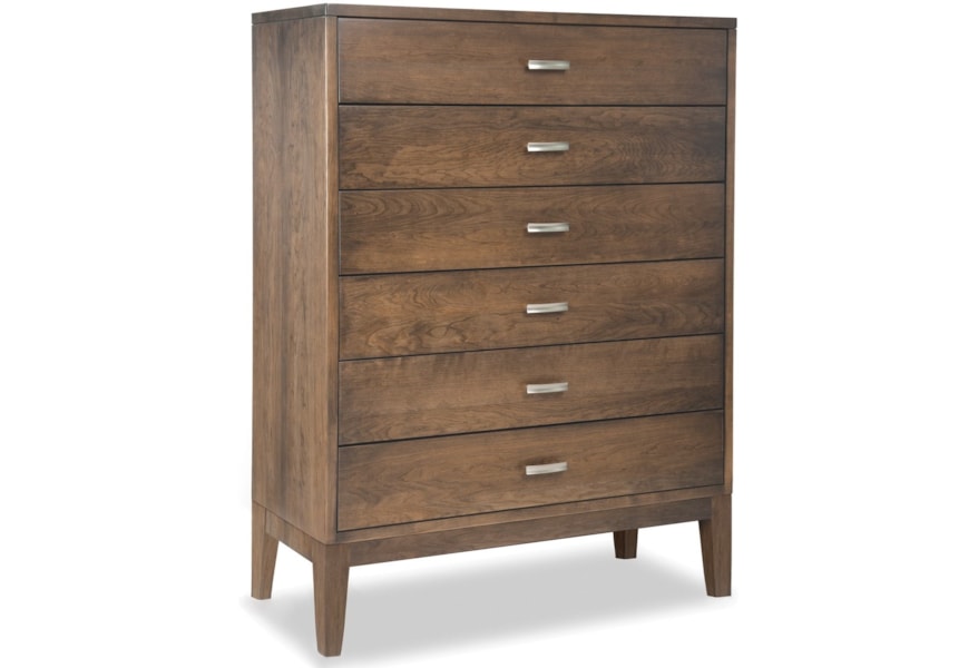 Durham Defined Distinction Solid Wood Chest With 6 Six Soft Close