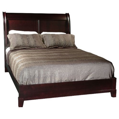 Durham Manhattan King Sleigh Bed Stuckey Furniture Sleigh Beds