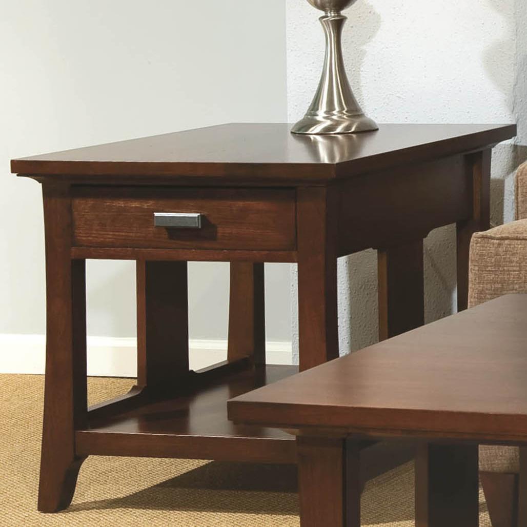Durham Occasional Tables Durham Westwood Drawer End Table With
