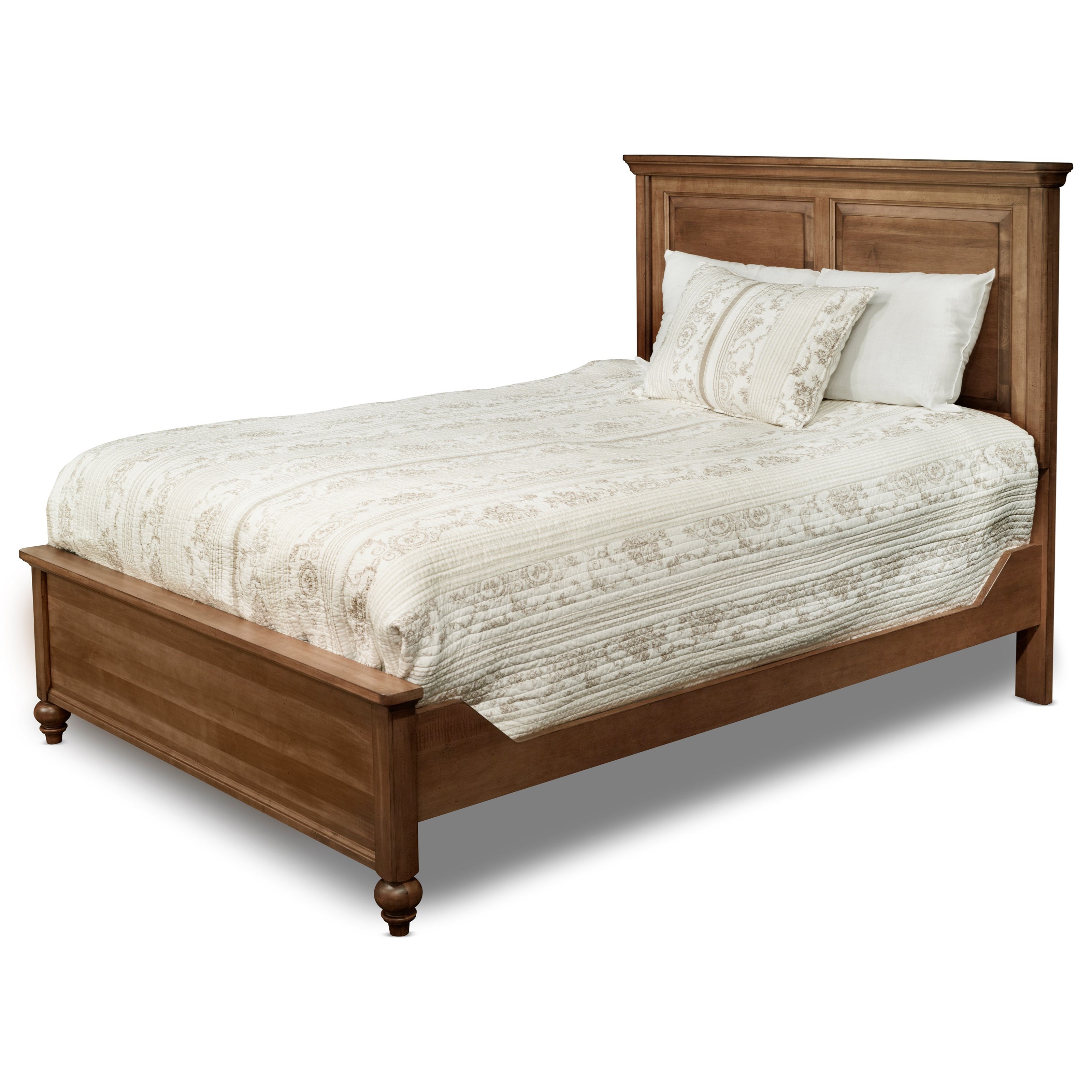Durham Solid Choices King Traditional Panel Bed Jordan S Home Furnishings Panel Beds
