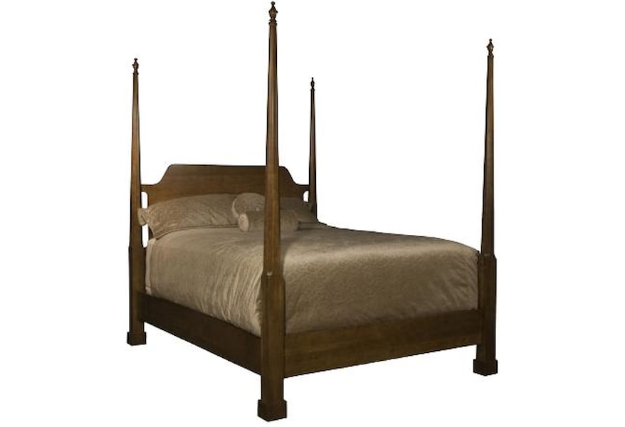 Durham Solid Choices King Size Pencil Poster Bed For High Post Accents Reid S Furniture Poster Beds King Size Pencil Post Bed