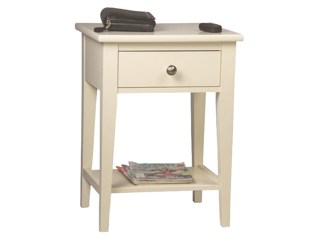 Durham Solid ChoicesTransitional Open Night Stand