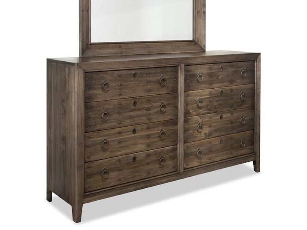 Durham The Distillery Eight Drawer Dresser With Soft Close Guides