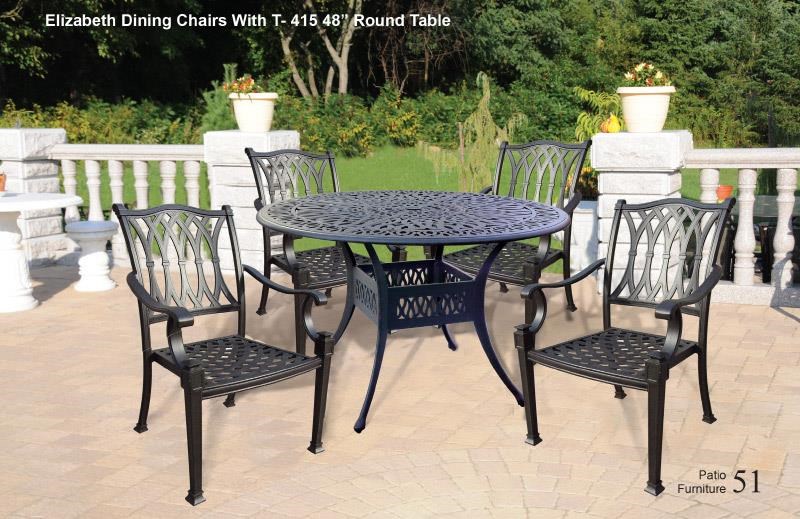 Dwl Garden Furniture Elizabeth Dining Chair Johnny Janosik Outdoor Dining Arm Chairs