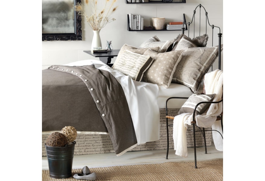 Eastern Accents Daphne King Hand Tacked Comforter Jacksonville
