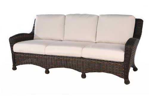 Sofa with 6 Inch Seat and Backrest Cushions