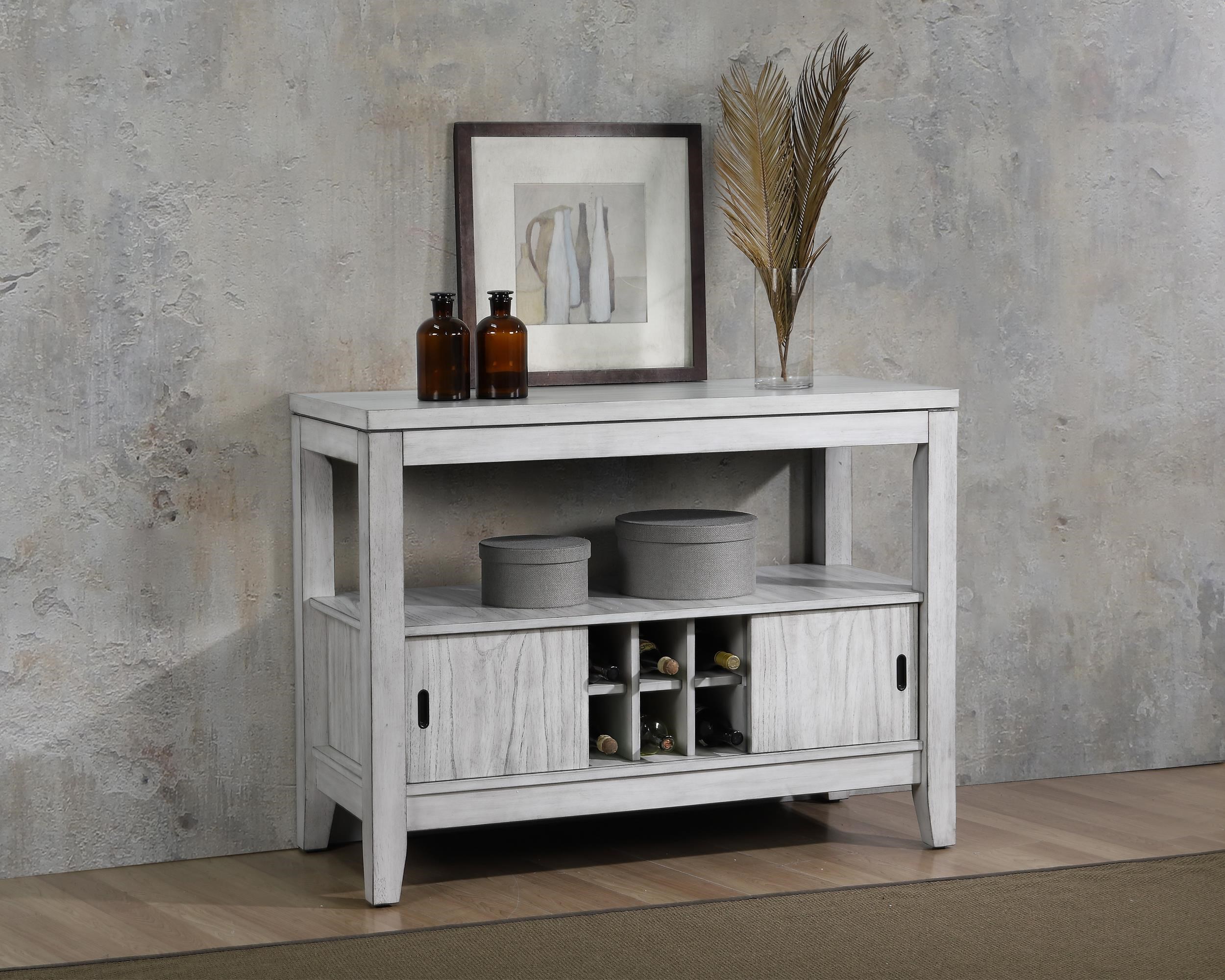 E C I Furniture Summer Winds Sliding Door Wine Server Wayside