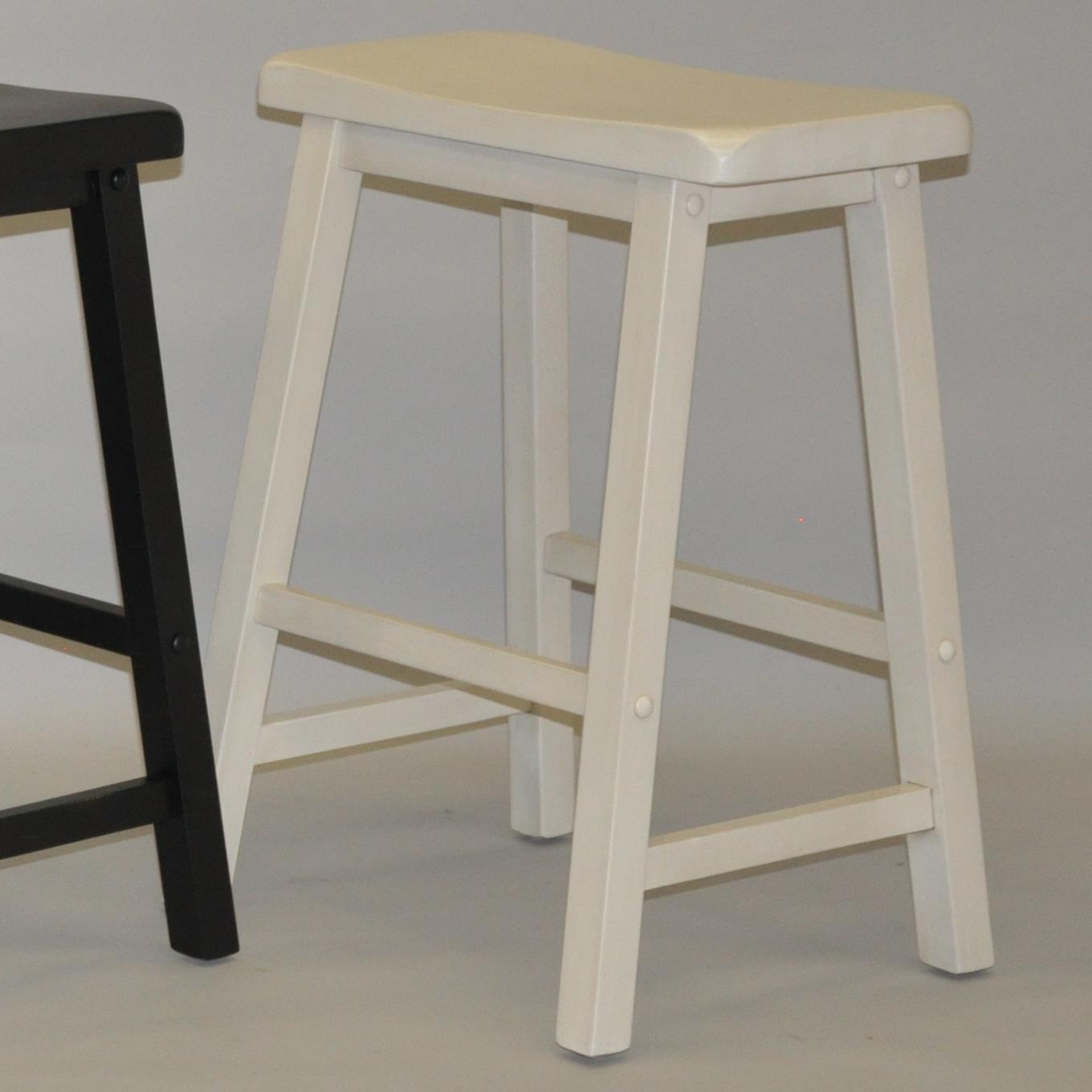 E C I Furniture Bar Stools 24 Saddle Stool Johnny Janosik Bar Stools