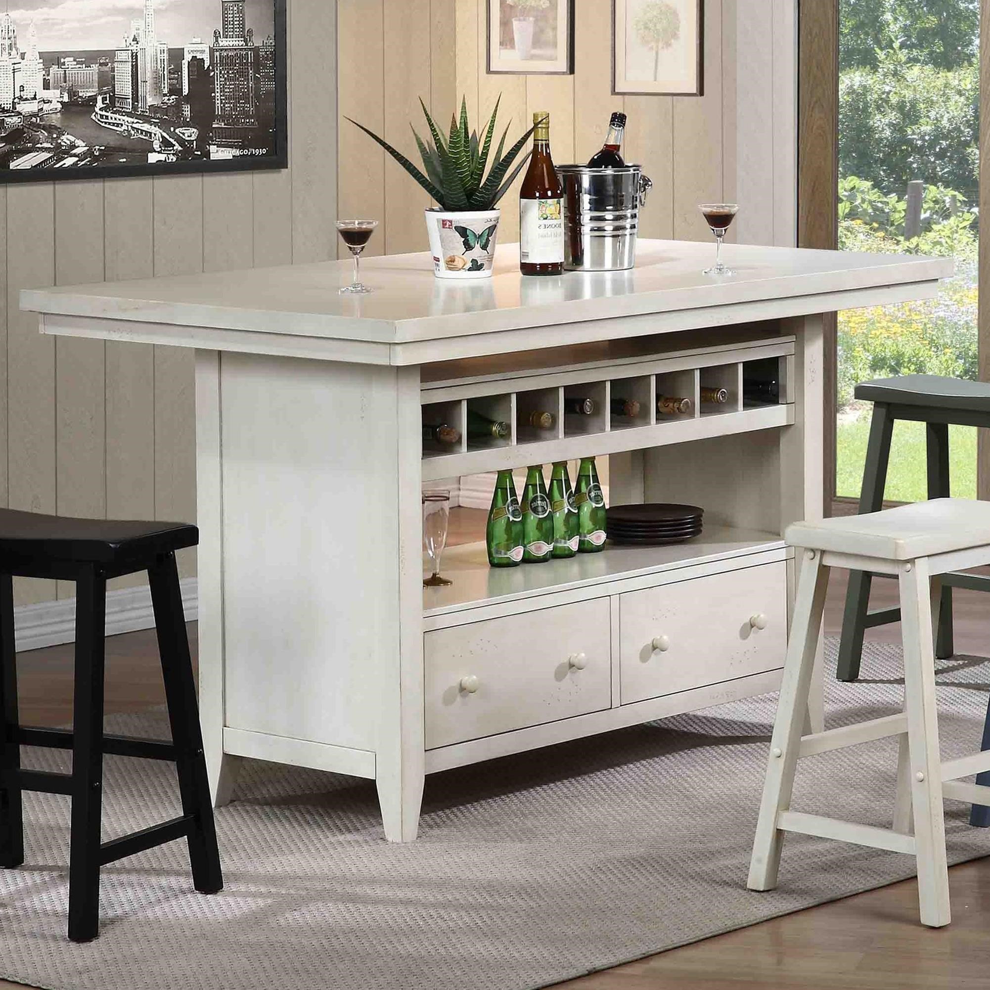 E C I Furniture Dining Four Seasons Dining Island Wayside Furniture Kitchen Islands