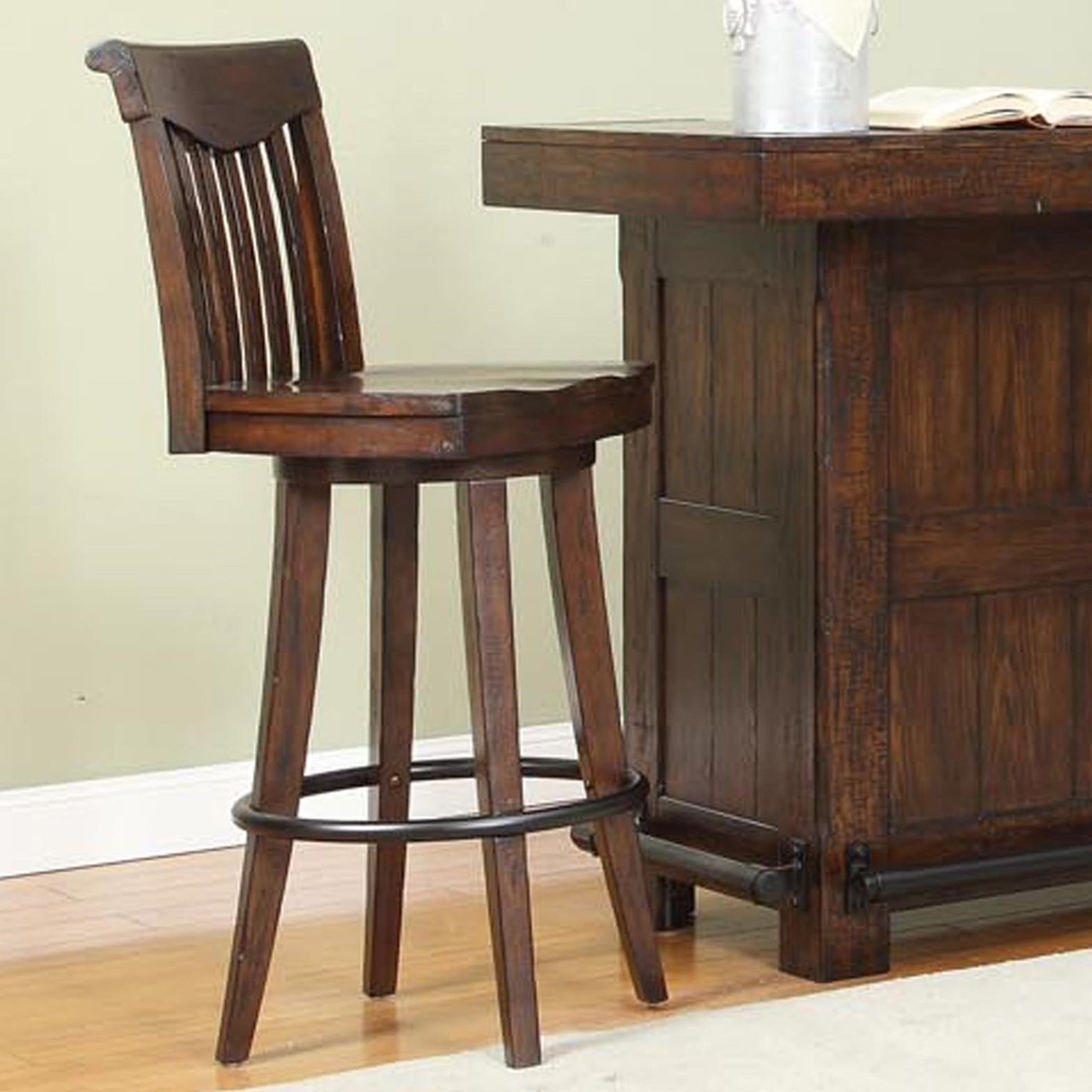 E C I Furniture Gettysburg Gettysburg Bar With Bottle Opener And