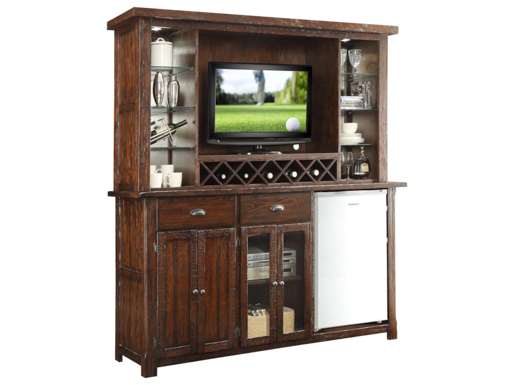 Gettysburg Bar Cabinet With Built In Wine Rack By E C I Furniture At Becker World Gettysburg Bar Cabinet With Built In Wine Rack By E C I Furniture At Becker World