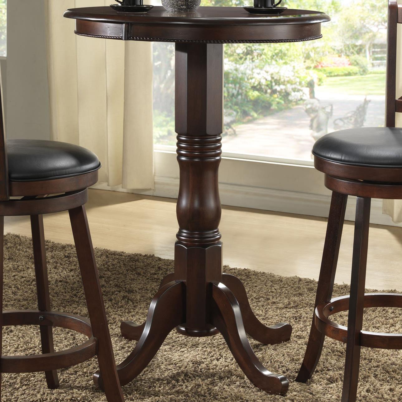 E C I Furniture Pub Tables 30 Round Pedestal Pub Table Johnny Janosik Pub Tables