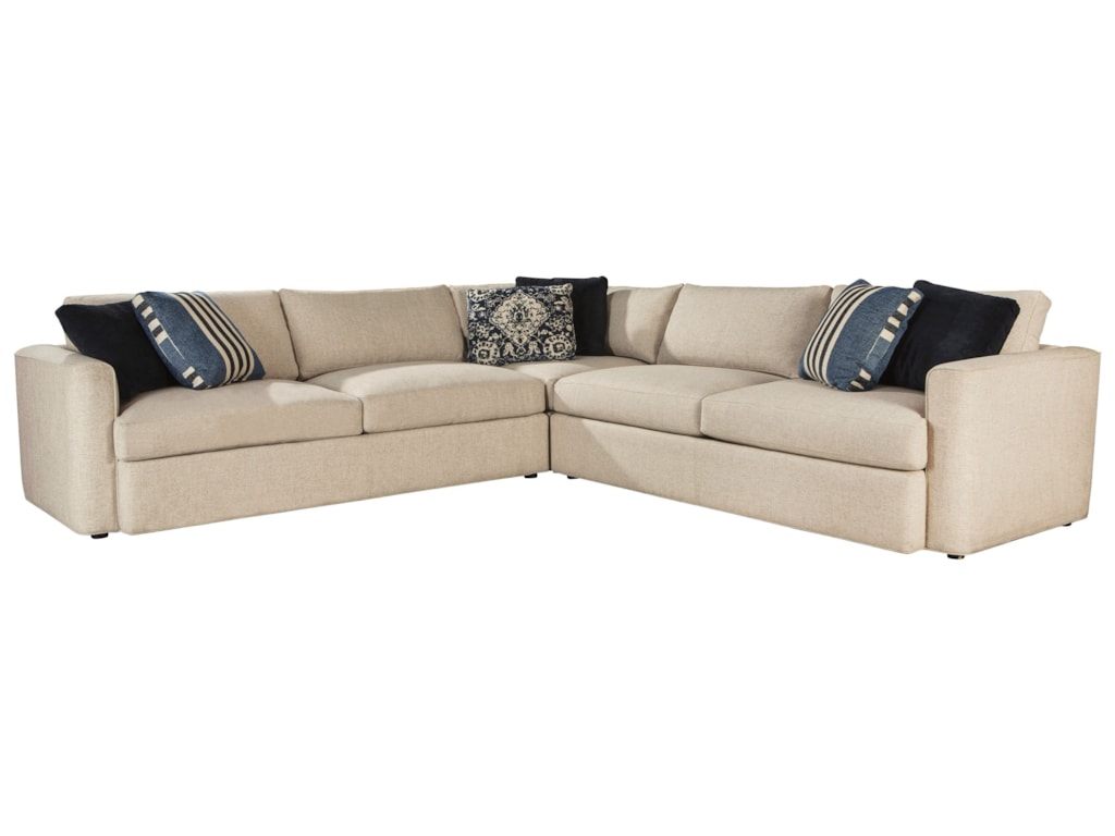 Ed Ellen Degeneres Crafted By Thomasville Three Ed Ellen Degeneres Crafted By Thomasville Degeneres3 Pc Ladera Sectional