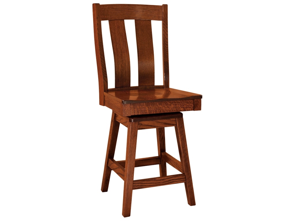 F N Woodworking Laurie Swivel Bar Stool Fabric Seat Mueller F N Woodworking Laurie Swivel Bar Stool Fabric Seat
