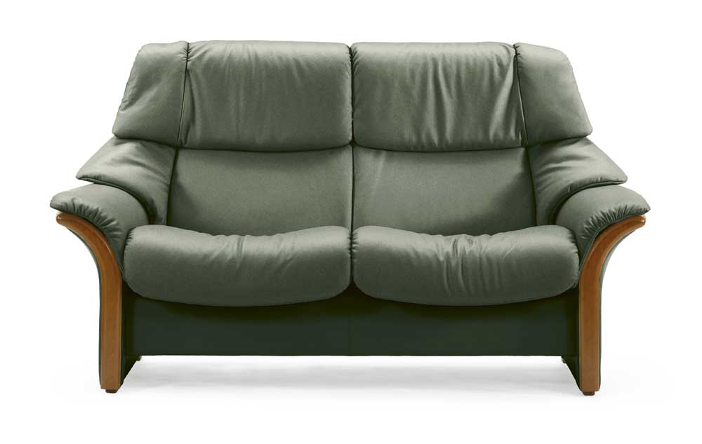 Stressless Eldorado High Back 2 Seater Reclining Loveseat With Arms Bennett S Furniture And Mattresses Reclining Love Seats
