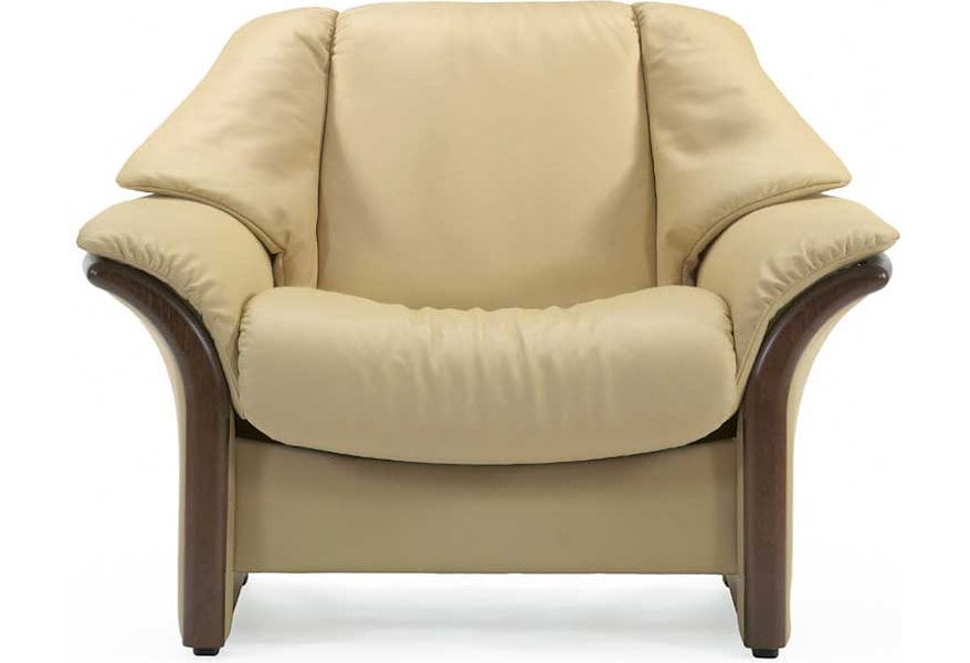 Stressless Eldorado 1222010 Low Back Reclining Chair With Arms