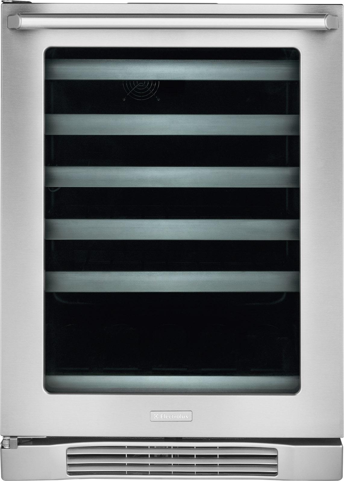 Electrolux 24 Under Counter Wine Cooler Westrich Furniture Appliances Refrigerator Wine Cooler