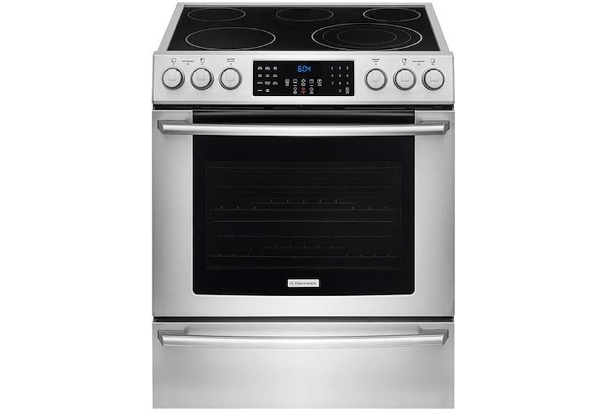 Electrolux 4 6 Cu Ft 30 Freestanding Electric Range With Dual Convection Oven Westrich Furniture Appliances Ranges Electric Freestanding