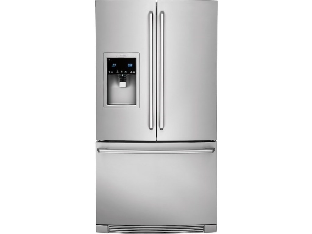 Electrolux Ei23bc37sscounter Depth French Door Refrigerator With Iq Electrolux French Door Refrigeratorscounter Depth Refrigerator