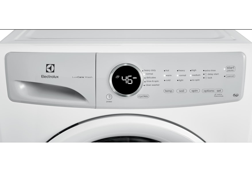 Electrolux Eflw317tiw Front Load Washer With Luxcare Wash 4 3 Cu Ft Furniture And Appliancemart Washers Front Load