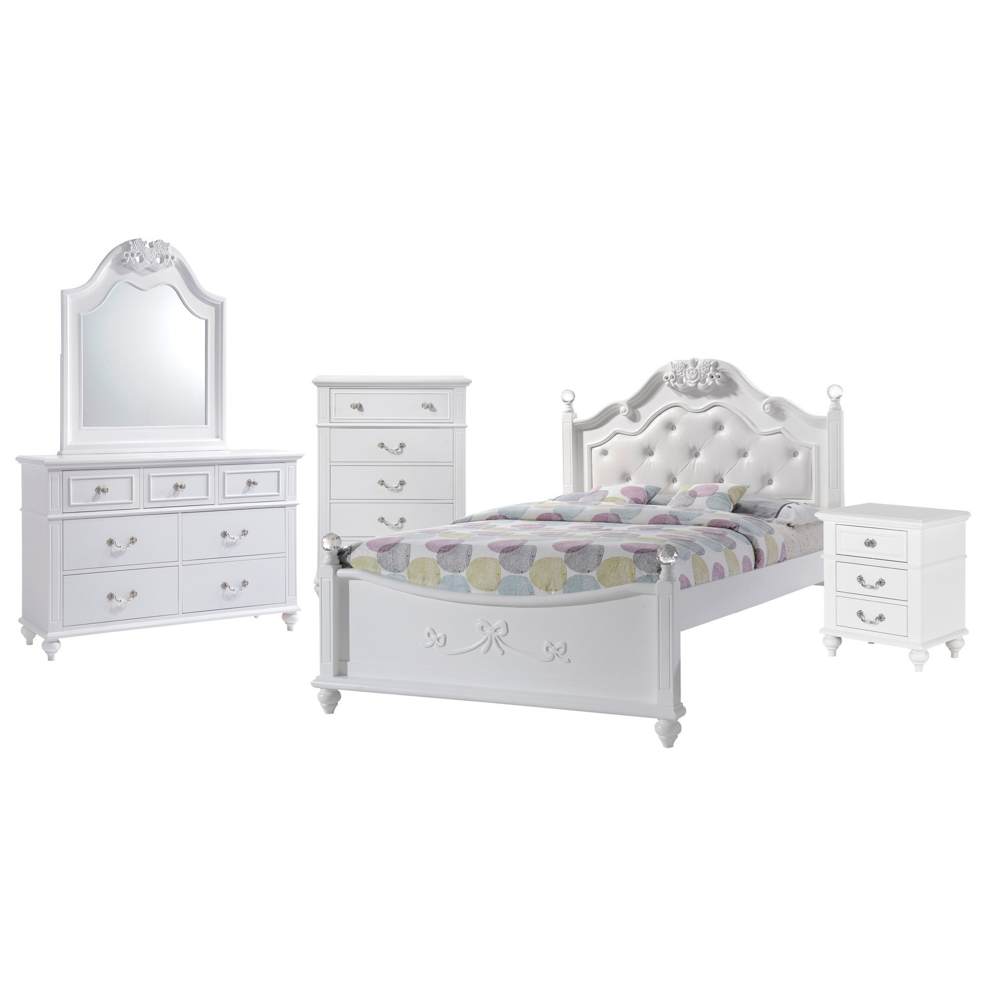 Elements Alana Full 5 Piece Bedroom Set Royal Furniture