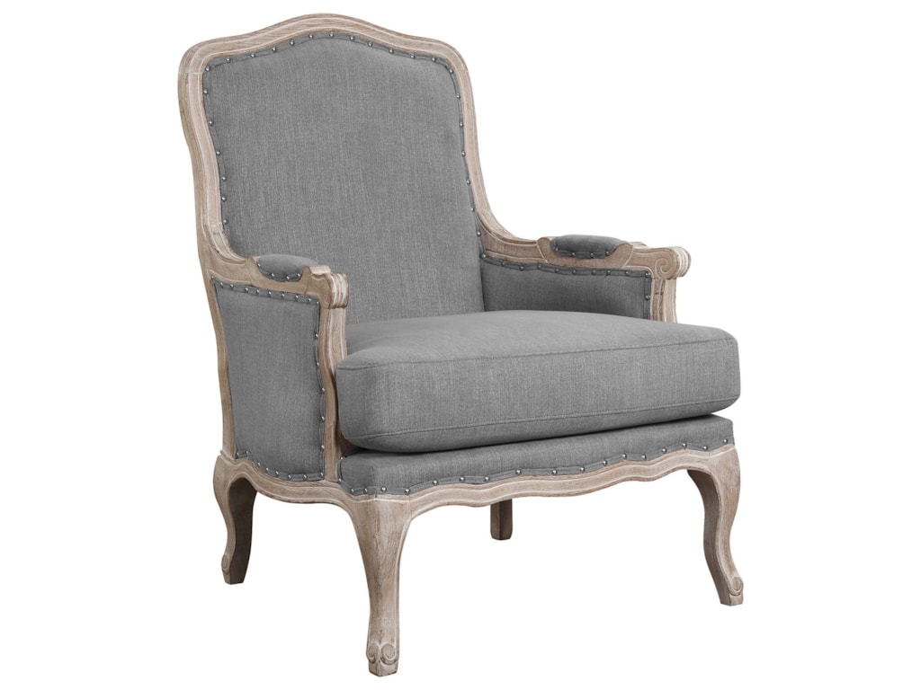 Elements Artesia Relaxed Vintage Upholstered Accent Chair Royal Furniture Exposed Wood Chairs Elements Artesia Relaxed Vintage Upholstered Accent Chair Royal Furniture Exposed Wood Chairs