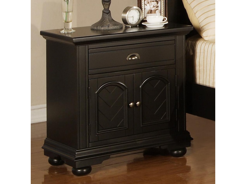 Elements International Brook Nightstand
