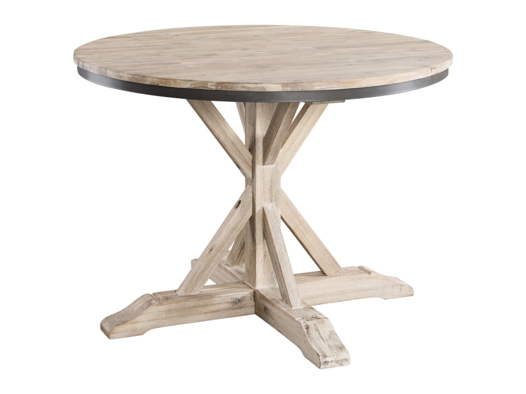 Elements Callista Rustic Round Standard Height Dining Table Royal Furniture Kitchen Tables Elements Callista Rustic Round Standard Height Dining Table Royal Furniture Kitchen Tables