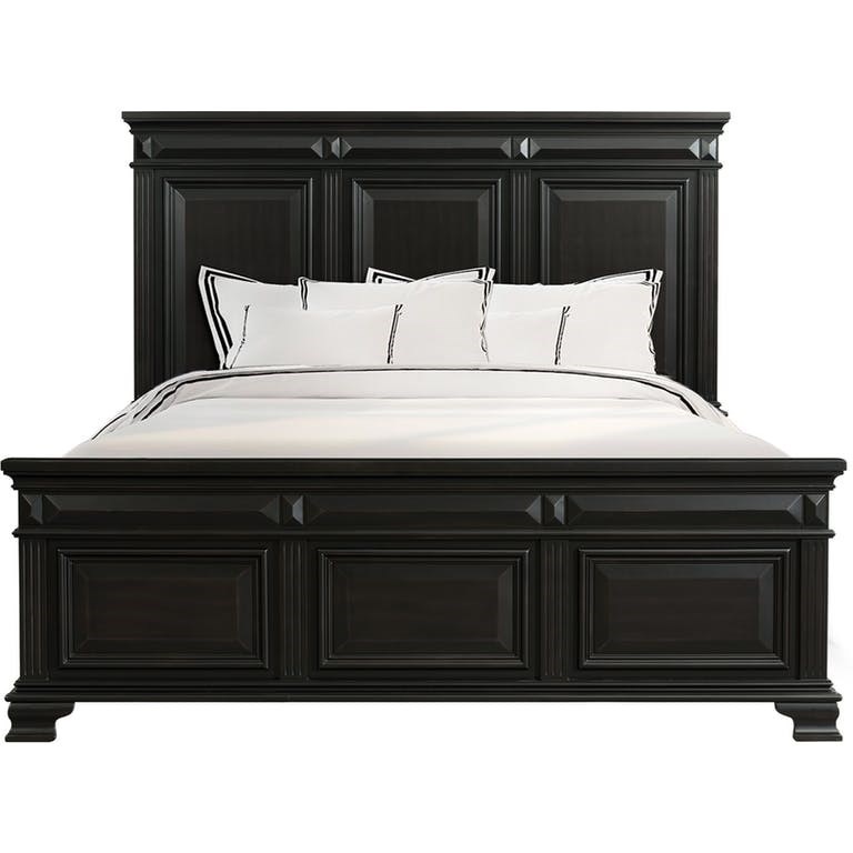 Elements Calloway Traditional King Headboard and Footboard Bed 