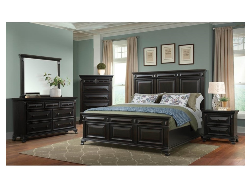 Elements CallowayKing Headboard and Footboard Bed