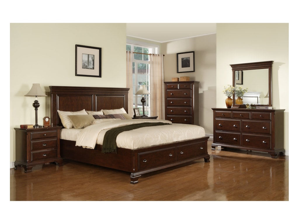 Elements CantonKing Storage Bed