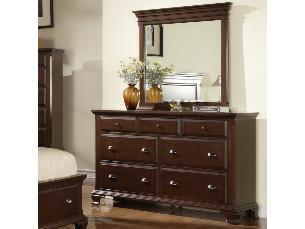 Elements CantonDresser & Mirror Combo