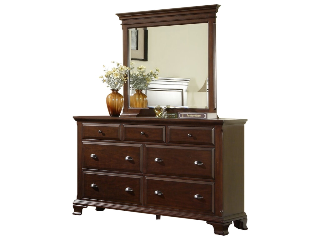 Elements CantonDresser & Mirror Combo