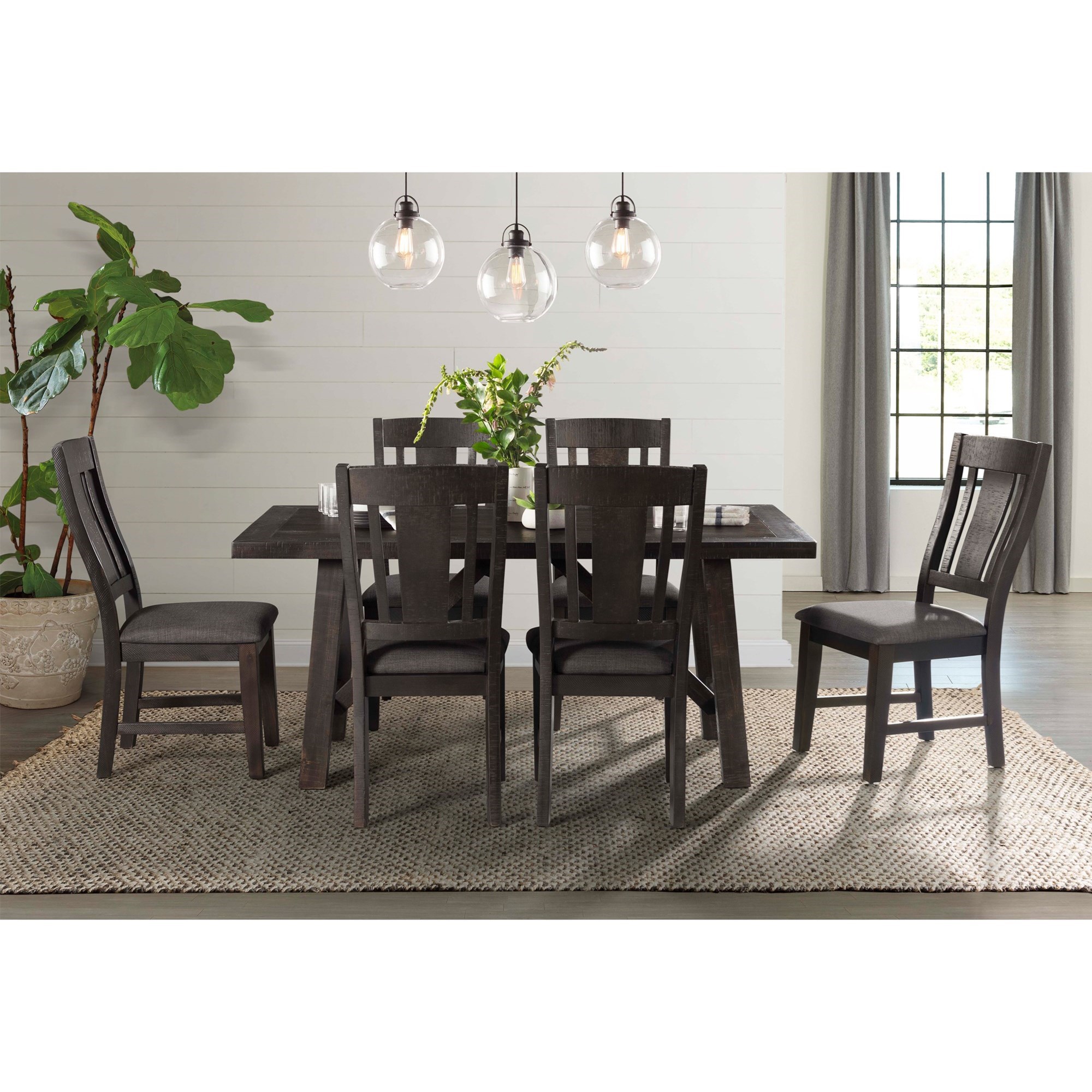 Elements Cash 7 Piece Dining Set Royal Furniture Dining 7 Or More Piece Sets