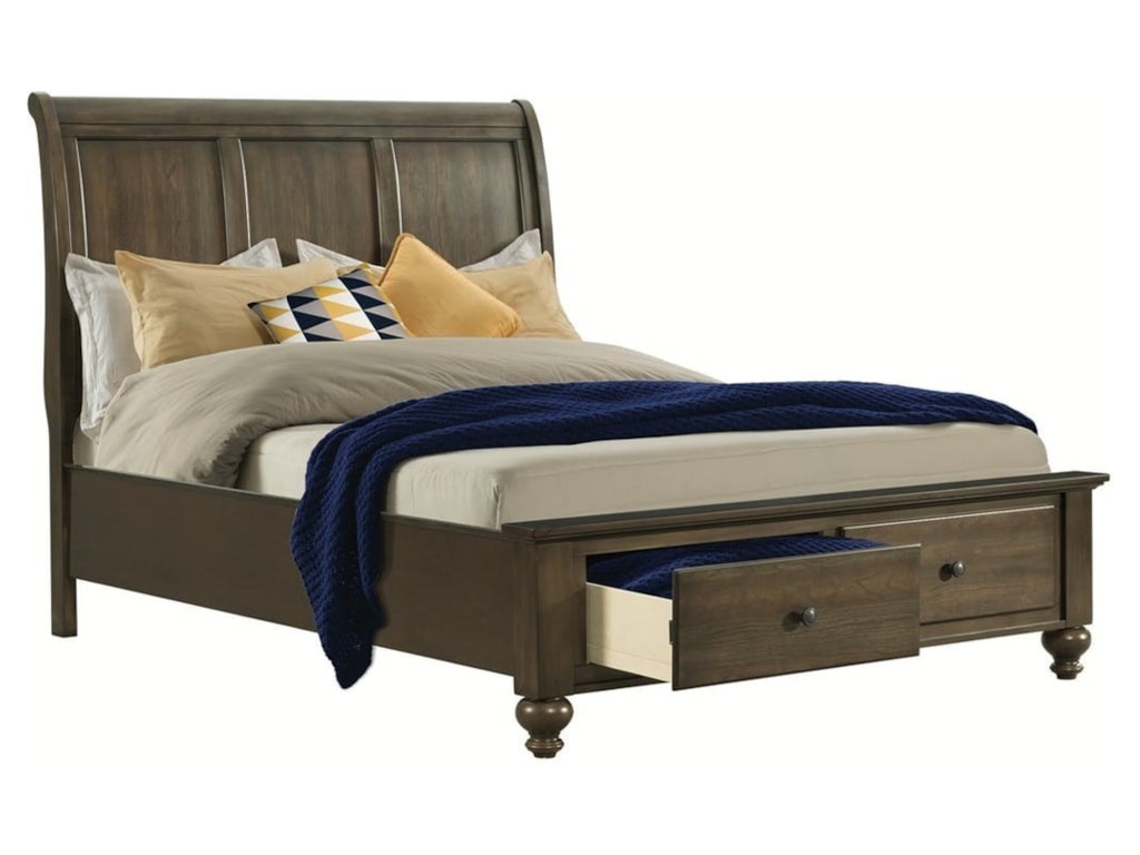 Elements Chatham GrayKing Bedroom Group