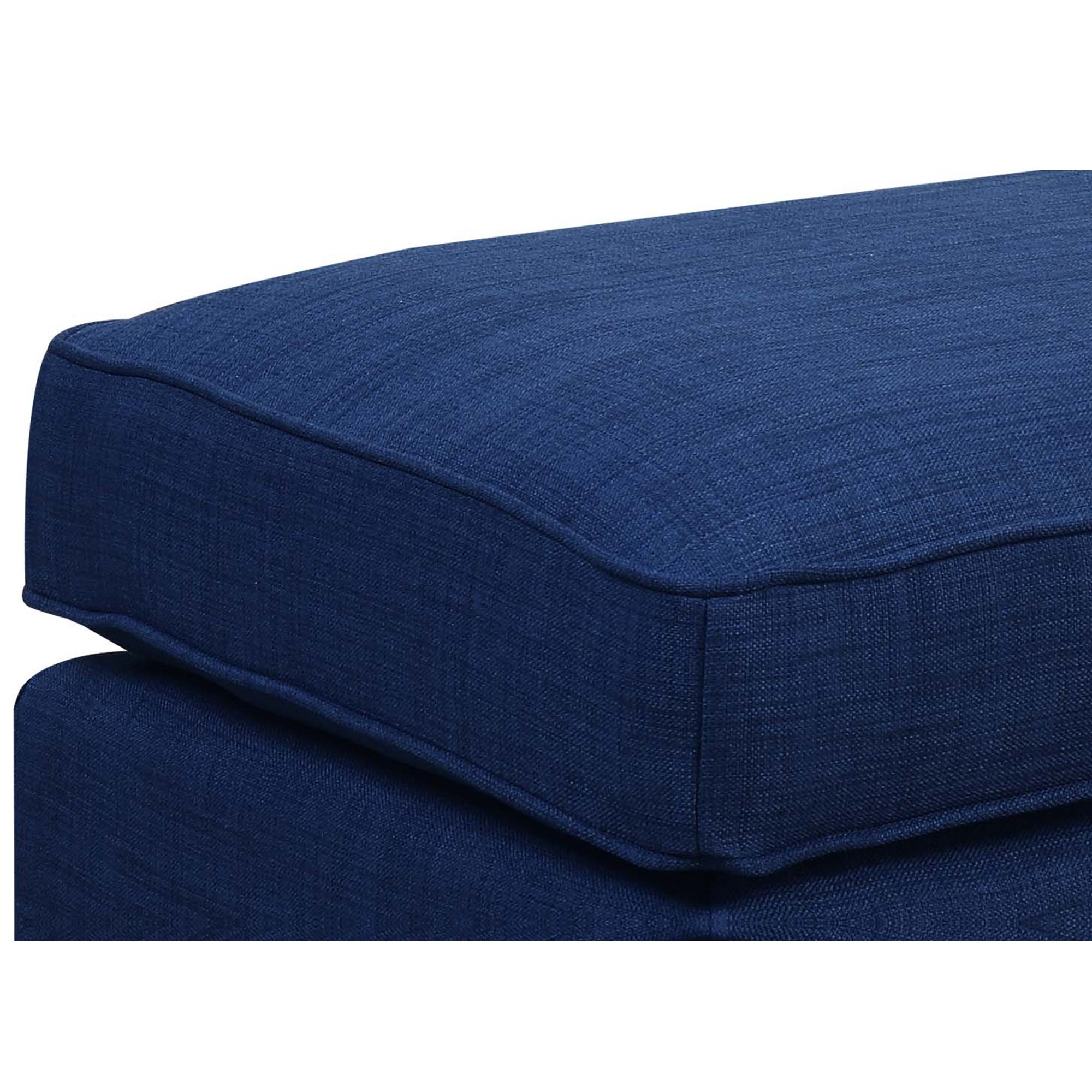 Elements Erica Transitional Chair Ottoman Set With Nailhead Trim Royal Furniture Chair Ottoman Sets