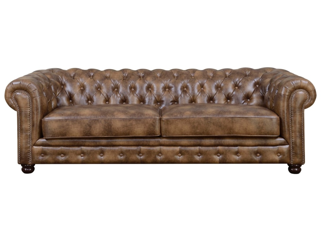 Elements Florence Traditional Chesterfield Tufted Sofa Royal Chesterfield Tufted Sofa