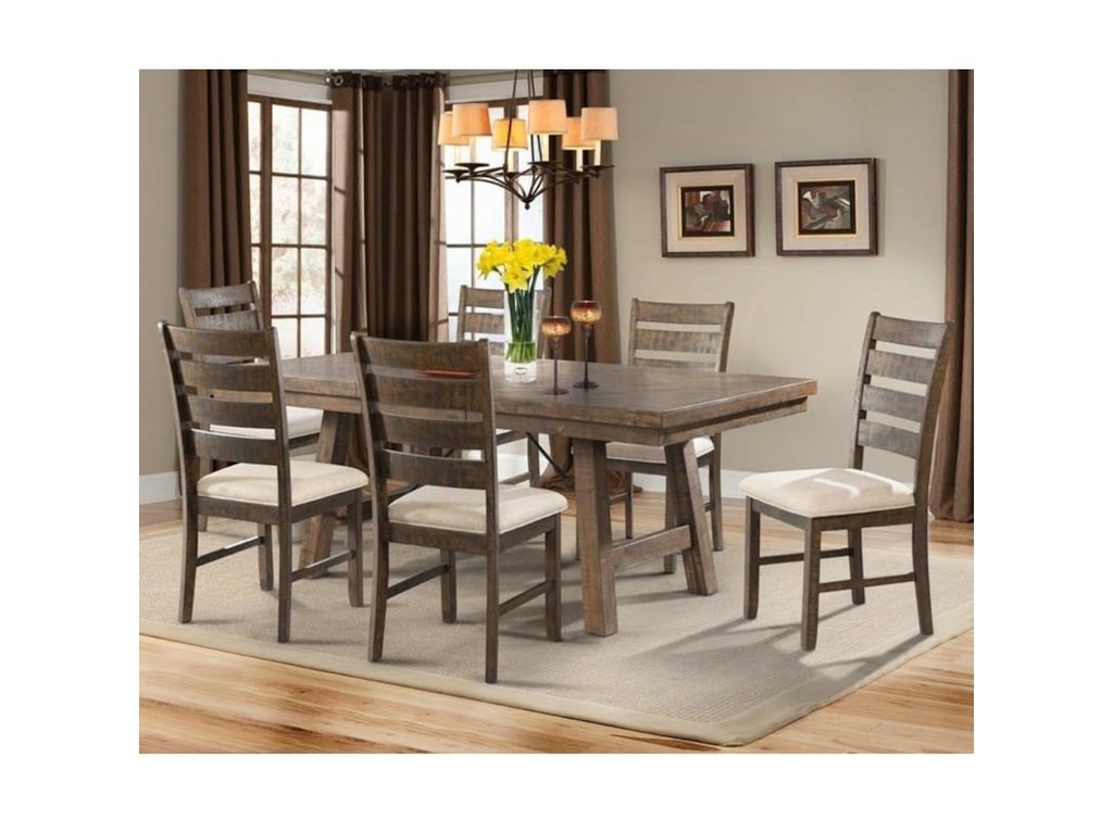 Elements Jax 7 Piece Dining Set Royal Furniture Dining 7 Or More Piece Sets Elements Jax 7 Piece Dining Set Royal Furniture Dining 7 Or More Piece Sets