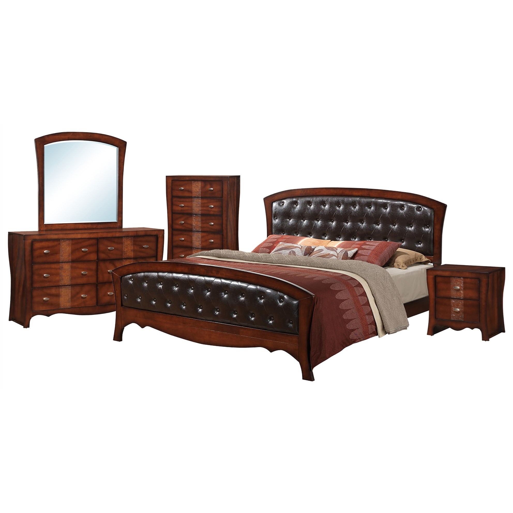 Jenny 5 Piece King Bedroom Set